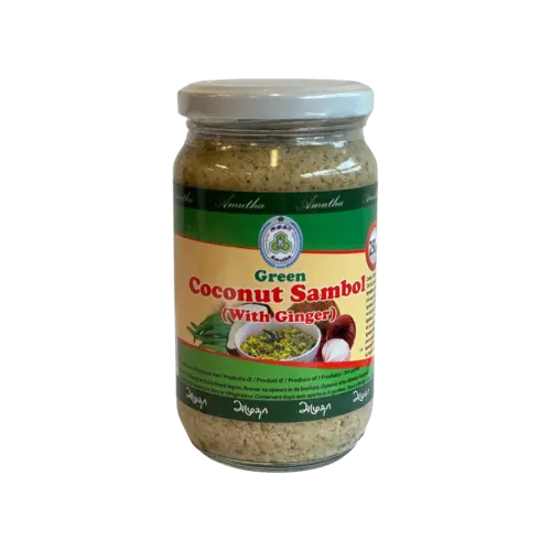 Amutha Green Coconut Sambol with Ginger, 250g