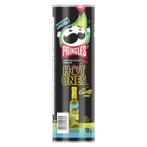 Pringles Pringles Hot Ones Los Calientes Verde, 156g Pringles Pringles Hot Ones Los Calientes Verde, 156g