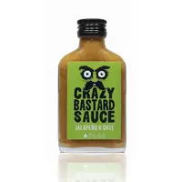 Crazy Bastard Jalapeno & Date Hot Sauce, 100ml