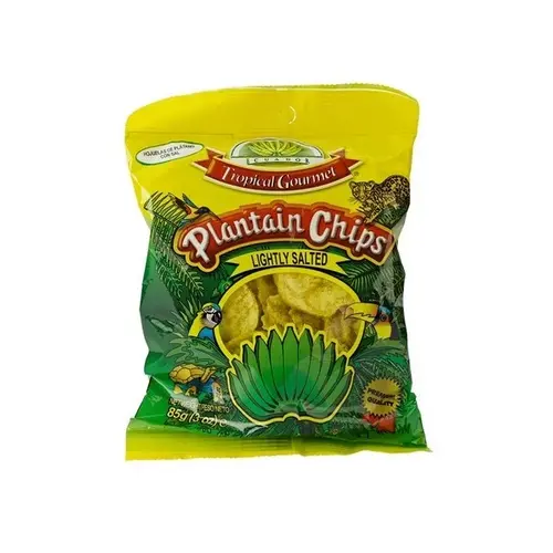 Plantain Chips Lightly Salted, 85g