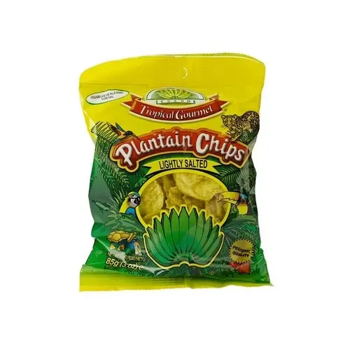 Plantain Chips Leicht Gesalzen, 85g