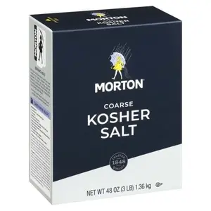 Morton Morton Coarse Kosher Salt, 1.36kg