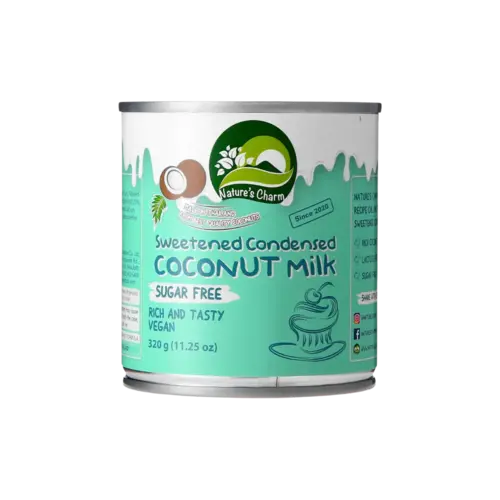 Nature's Charm Sweetened Condensed Coconut Milk Sugar Free, 320g