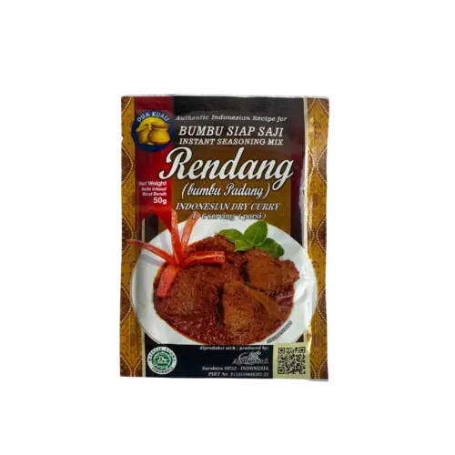 Dua Kuali Dua Kuali Bumbu Padang Rendang, 50g