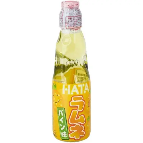 Hata Ramune Drink Pineapple, 200ml