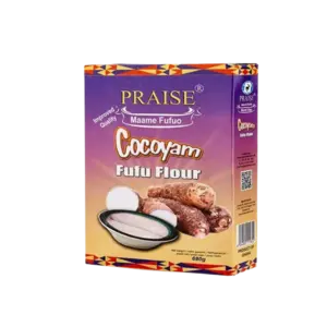 Praise Praise Cocoyam Fufu Flour, 680g