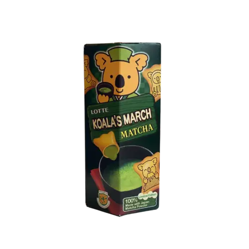 Lotte Koala's March Matcha Biscuits, 37g