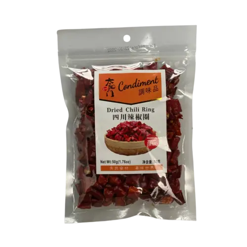 TYM TYM Getrocknete Chili-Ringe, 50g