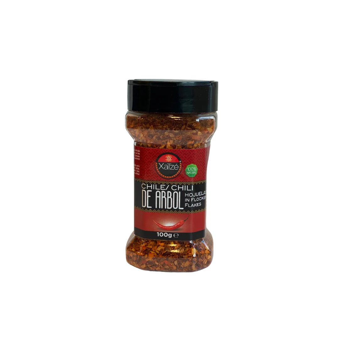 Xatze Arbol Chili Flakes, 100g Tjin's Toko