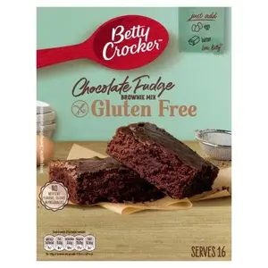 Betty Crocker Chocolate Fudge GF Brownie Mix, 415g