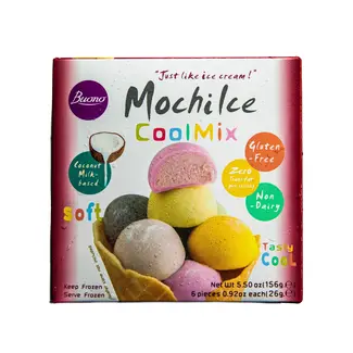Buono Mochi Ice Assorted Flavors, 156g