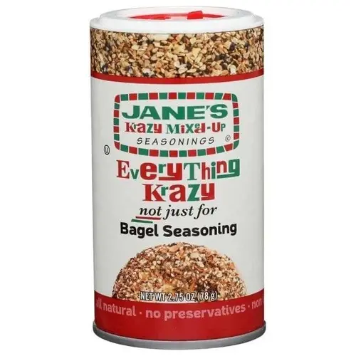Jane's Krazy Jane's Krazy Everything Krazy Bagel Gewürz, 78g Jane's Krazy Jane's Krazy Everything Krazy Bagel Gewürz, 78g