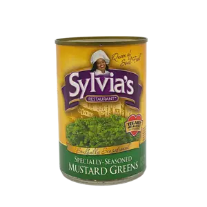 Sylvia's Sylvia's Seasoned Mustard Greens, 411g