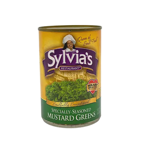 Sylvia's Sylvia's Seasoned Mustard Greens, 411g