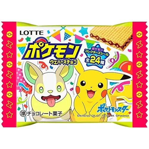 Lotte Lotte Pokemon Wafer, 23g Lotte Lotte Pokemon Wafer, 23g