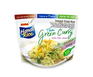 Thai Instant Rice Pack MAMA Green Curry Fish Instant Rice – 10-Pack ...