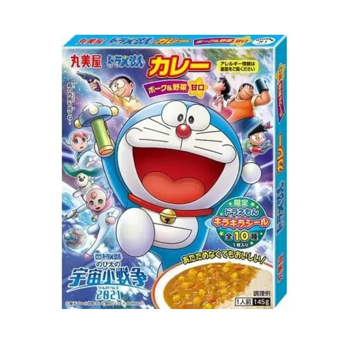 Marumiya Doraemon Instant Curry Pork & Vegetables, 145g