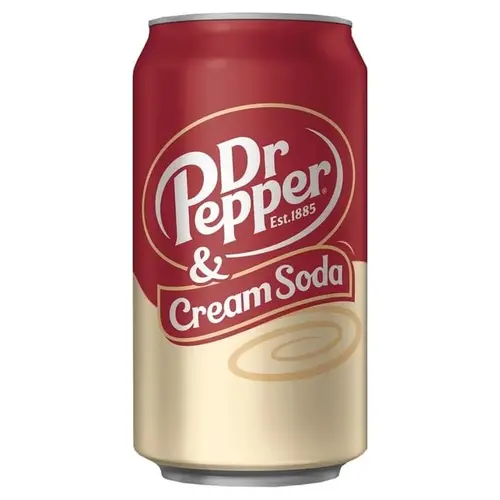 Dr. Pepper Cream Soda, 355ml Dr. Pepper Cream Soda, 355ml