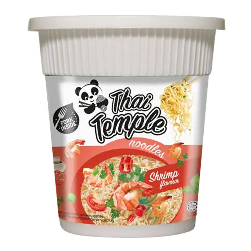 Thai Temple Panda Cup Noodles Shrimp, 60g