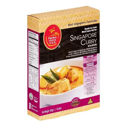 Prima Taste Singapore Curry Meal Sauce Kit, 300 g