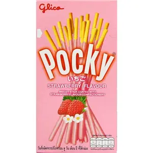 Glico Glico Pocky Strawberry Flavour, 47g