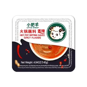 Little Sheep Hot Pot Dipping Sauce Spicy, 140g