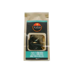 Xatze Xatze Gedroogde Mulato Pepers, 40g