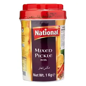 National National Gemischtes Pickle in Öl, 1kg