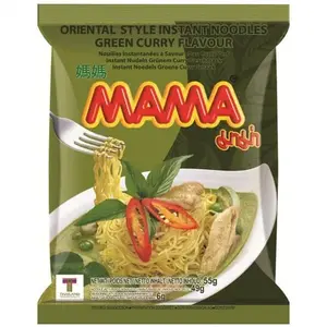 MAMA Instant Noodles Green Curry Flavour, 55g