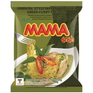 MAMA MAMA Instant Noodles Green Curry Flavour, 55g