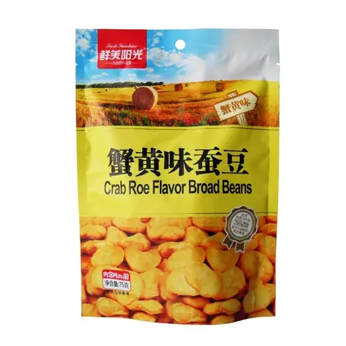 Crab Roe Flavor Broad Beans, 75g