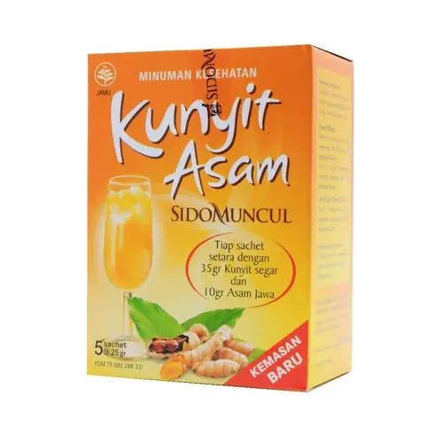 Sidomuncul Sidomuncul Kunyit Assem, 5x25g