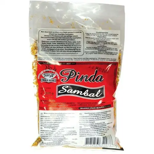 Lekker Bekkie Delicious Bekkie Surinamese Peanut Sambal, 200g
