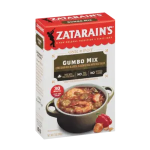 Zatarain's Zatarain's Gumbo Mix, 198g BBD: 10-3-24