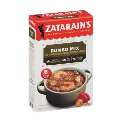 Zatarain's Zatarain's Gumbo Mix, 198g THT: 10-3-24