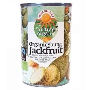 Valle Del Sole Fair Trade Organic Young Jackfruit, 400g