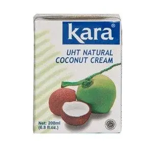 Kara Kara UHT Natürliche Kokoscreme, 200ml