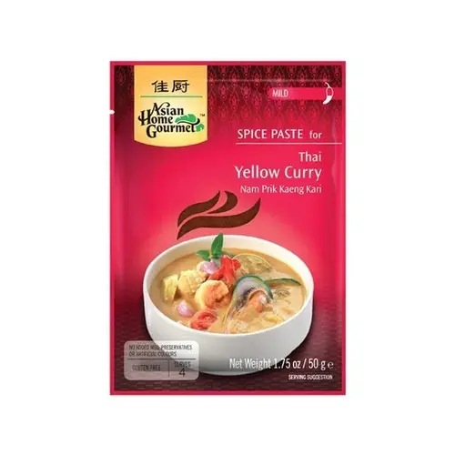 Asian Home Gourmet Yellow Curry, 50g