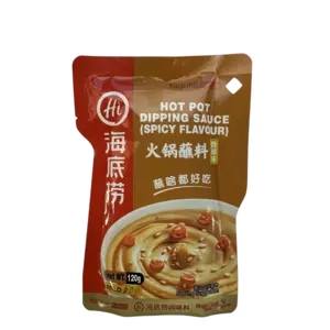 Haidilao Hot Pot Dipping Sauce Spicy, 120g