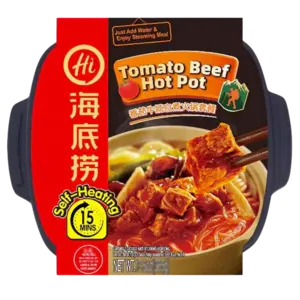 Haidilao Haidilao Instant Tomaten-Hotpot mit Rindfleisch, 395g