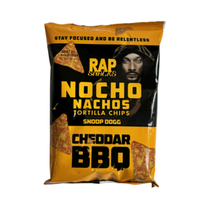 Rap Snacks Rap Snacks Snoop Dogg Cheddar BBQ Tortilla Chips, 71g