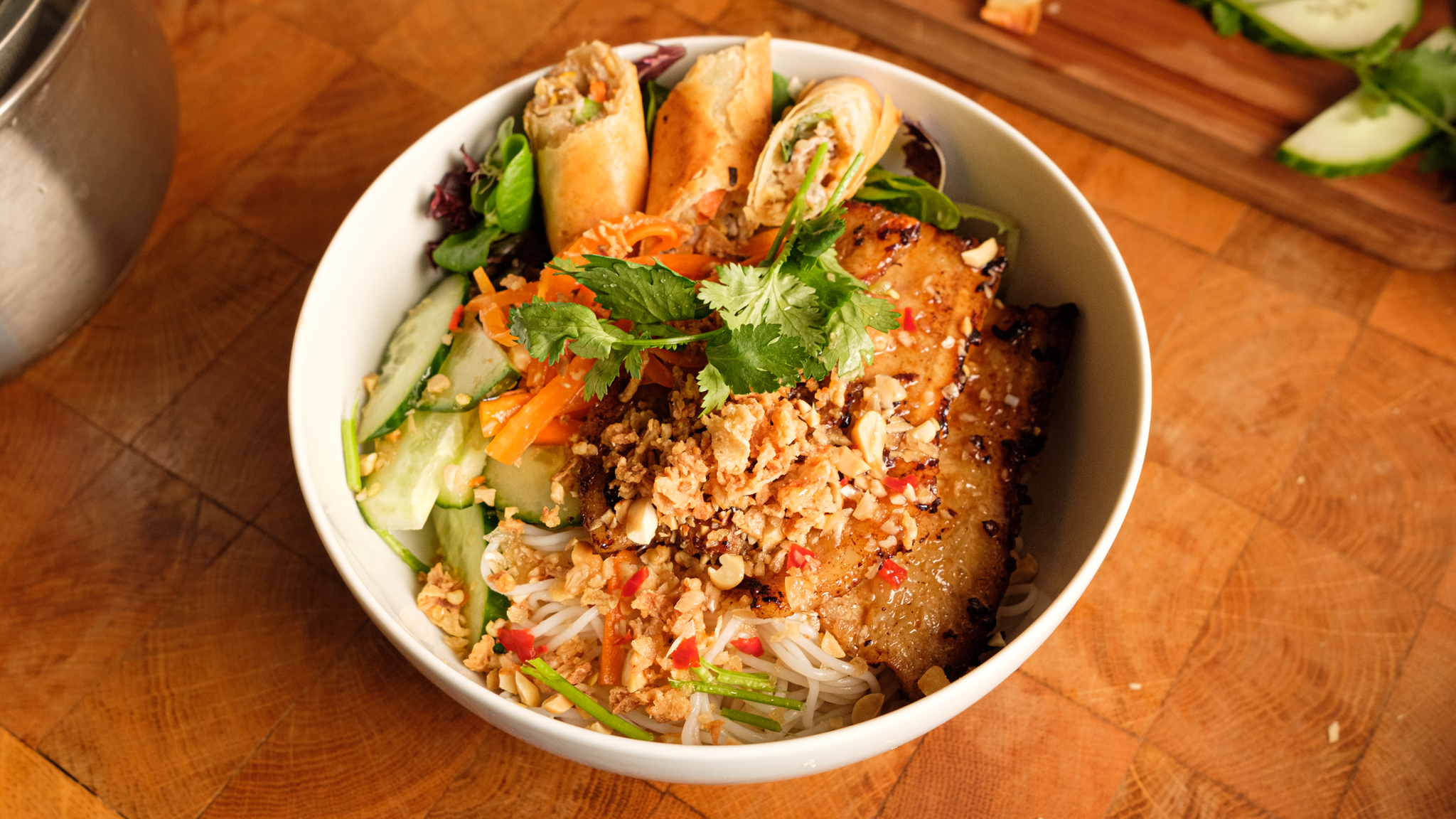 Bun Thit Nuong – Vietnamese Noedel Salade