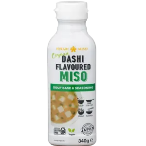 Hikari Hikari Organic Dashi Flavoured Miso Soup Base, 340g