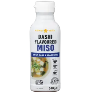 Hikari Hikari Dashi Geschmack Miso Suppenbasis, 340g