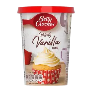 Betty Crocker Betty Crocker Samtiger Vanille-Zuckerguss, 400g