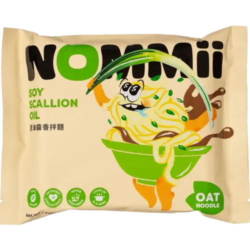 Nommii Nommii Soy Scallion Oil Noodles, 116g