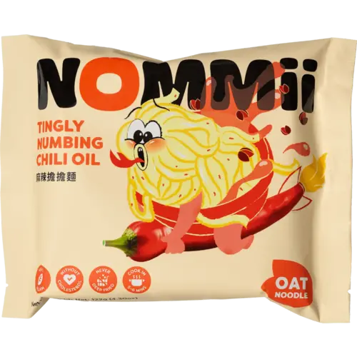 Nommii Nommii Tingly Numbing Chili Oil Nudeln, 122g