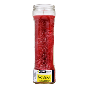 Goya Goya Novena Candle Red