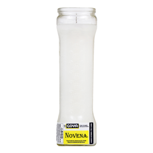 Goya Goya Novena Candle White