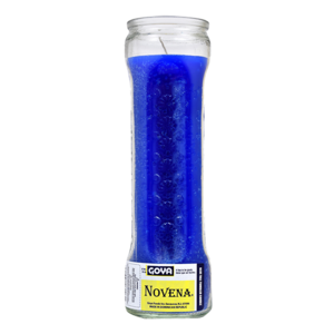 Goya Goya Novena Candle Blue